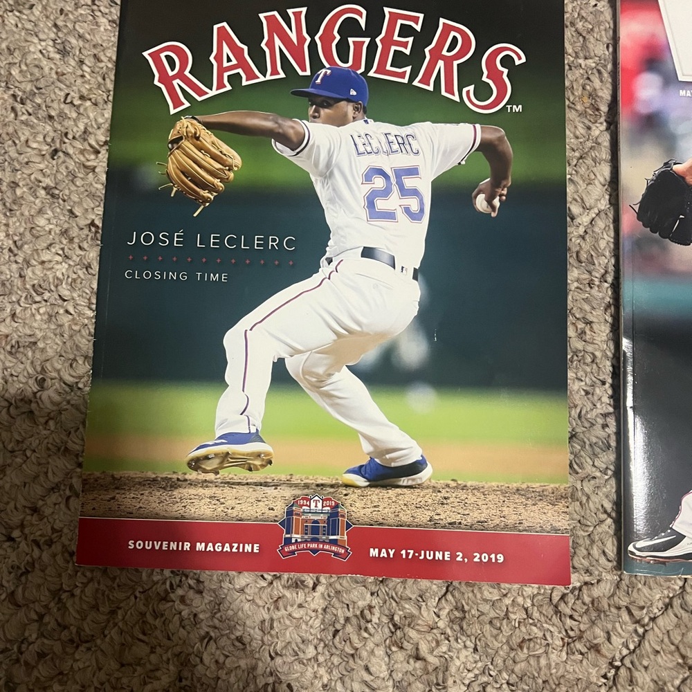 Texas Rangers 2014/2015/2018/2019 Programs - Picture 6 of 6